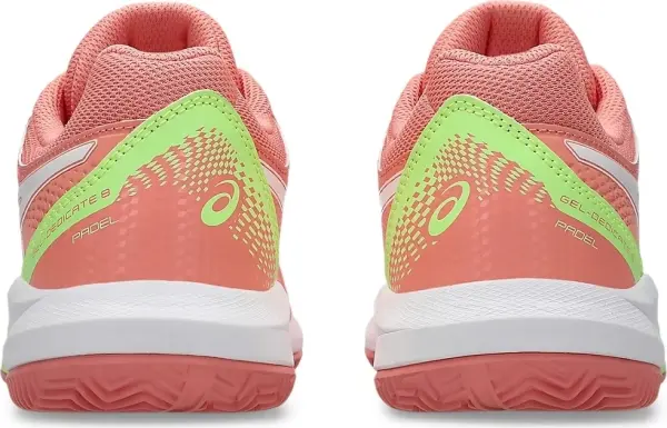 Кросівки тенісні жіночі Asics GEL-DEDICATE 8 PADEL оранжево-біло-салатові 1042A241-700