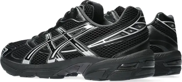 Кросівки Asics GEL-1130 чорно-срібні 1201A906-001