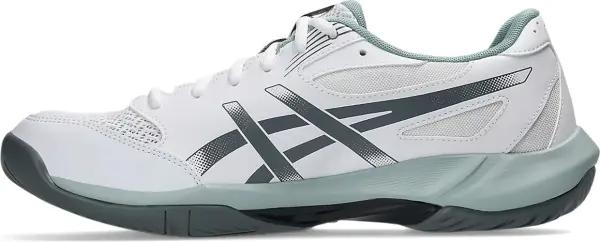 Кроссовки волейбольные Asics GEL-ROCKET 12 бело-мятно-темно-серые 1071A116-105