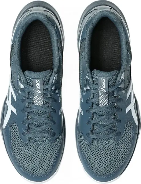 Кросівки волейбольні Asics GEL-ROCKET 12 темно-бірюзово-біло-лимонні 1071A116-404