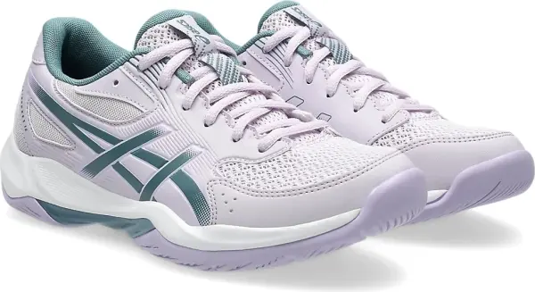 Кросівки волейбольні жіночі Asics GEL-ROCKET 12 бузково-темно-зелені 1072A119-500
