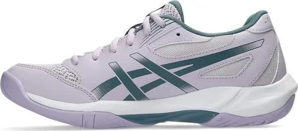 Кросівки волейбольні жіночі Asics GEL-ROCKET 12 бузково-темно-зелені 1072A119-500