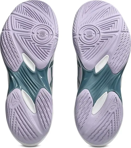 Кросівки волейбольні жіночі Asics GEL-ROCKET 12 бузково-темно-зелені 1072A119-500