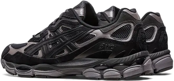 Кроссовки Asics GEL-NYC черно-темно-серые 1201A789-020