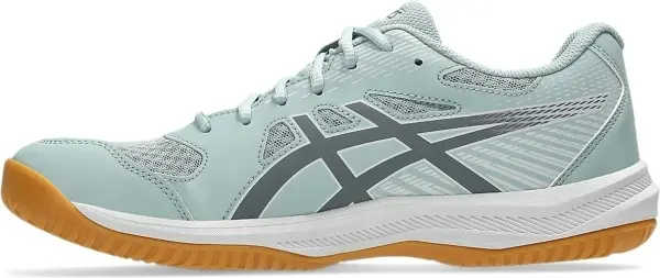 Кроссовки волейбольные Asics UPCOURT 6 светло-зелено-темно-серые 1071A104-407