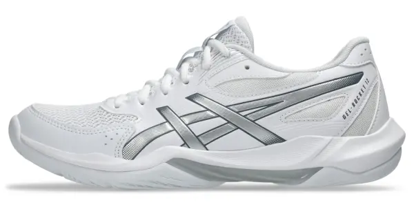 Кросівки волейбольні жіночі Asics GEL-ROCKET 12 біло-сріблясті 1072A119-101