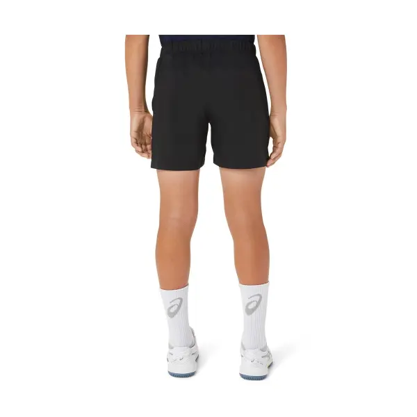 Шорти для тенісу дитячі Asics BOYS TENNIS SHORT чорні 2044A037-001
