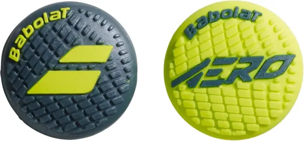 Віброгасники для ракеток Babolat AERO DAMP X2 жовто-чорні (2 штуки) 700137-100
