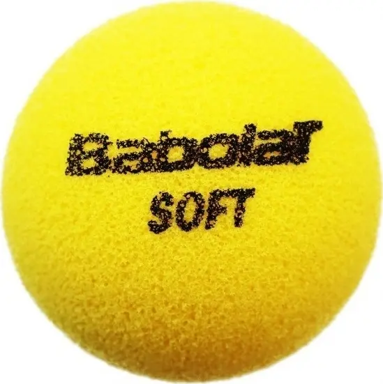 М'яч для тенісу дитячий Babolat SOFT FOAM жовтий (поштучно) soft foam (1 шт)