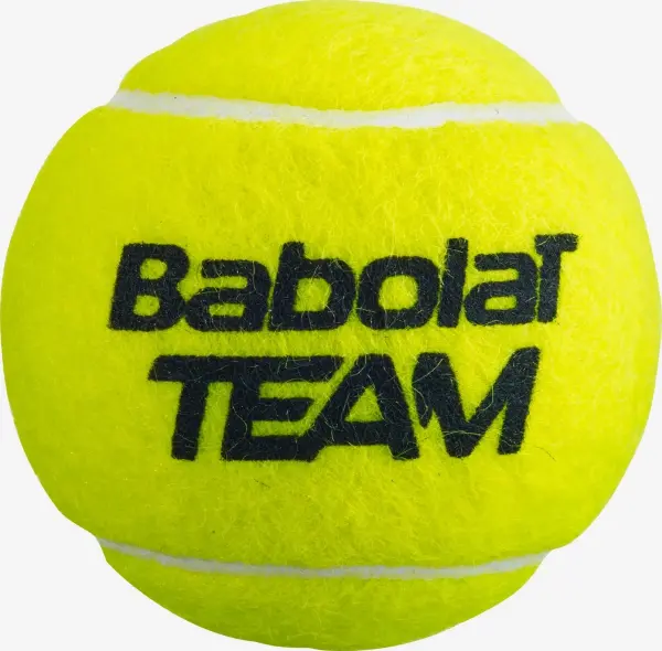 Набір м'ячів для тенісу Babolat TEAM METALL BOX жовтий (4 штуки) 502035-113