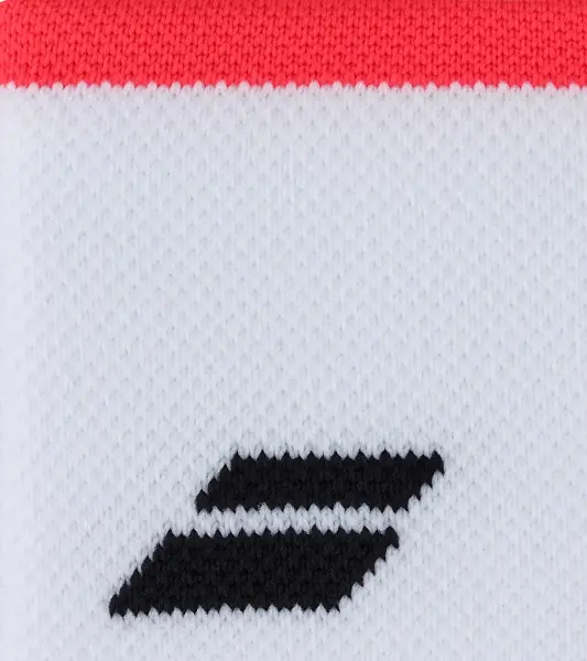 Напульсники Babolat LOGO WRISTBAND біло-червоно-чорні 5UB1261-1089