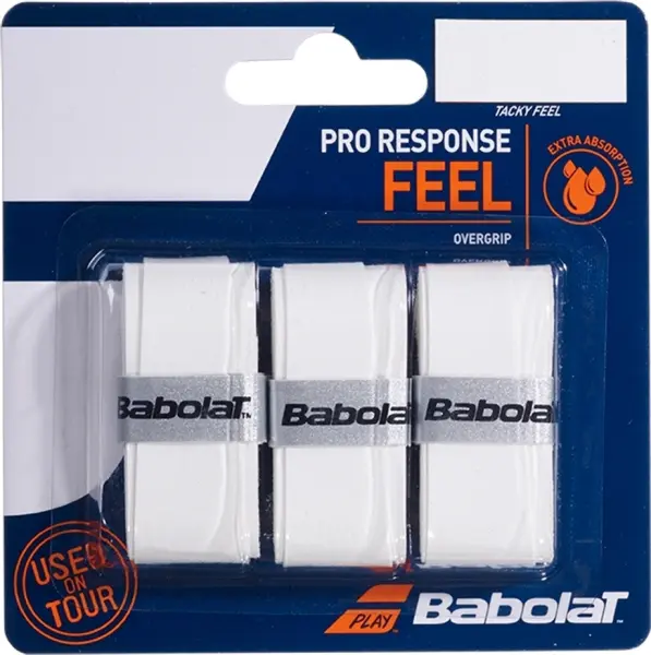 Обмотка для ракеток Babolat PRO RESPONSE X3 біла (3 штуки) 653048-101