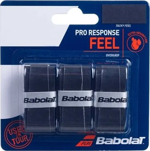 Обмотка для ракеток Babolat PRO RESPONSE X3 чорна (3 штуки) 653048-105