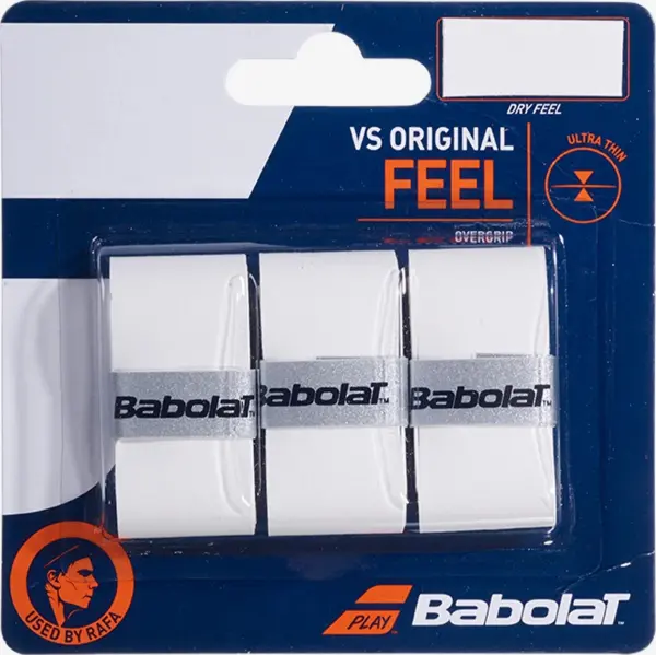 Обмотка для ракеток Babolat VS ORIGINAL X3 біла (3 штуки) 653040-101