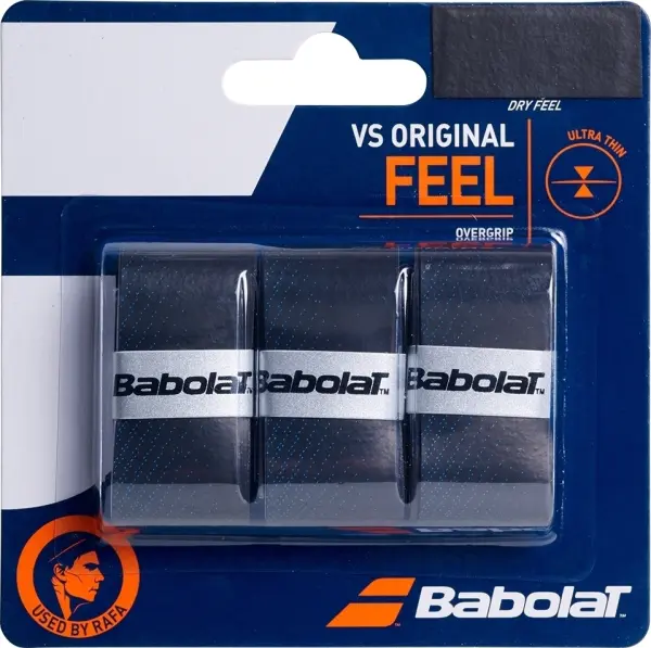 Обмотка для ракеток Babolat VS ORIGINAL X3 чорно-синя (3 штуки) 653040-146