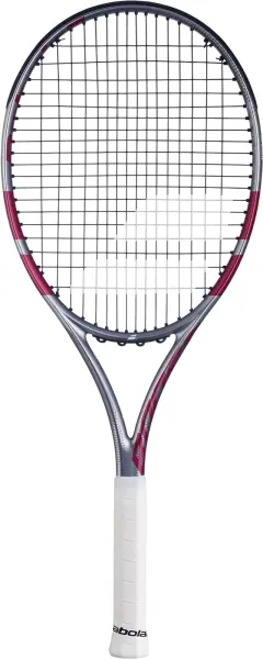 Ракетка для тенісу Babolat BOOST AERO PINK сіро-темно-рожева 121267-100