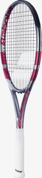 Ракетка для тенісу Babolat BOOST AERO PINK сіро-темно-рожева 121267-100