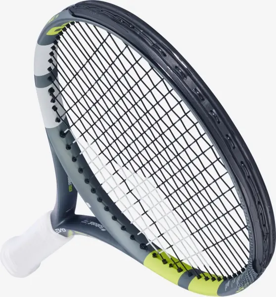 Ракетка для тенісу Babolat EVO AERO LITE GEN2 UNSTRUNG NC темно-сіро-лимонно-біла 101564-100