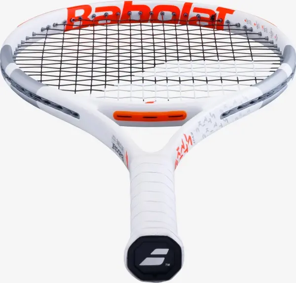 Ракетка для тенісу Babolat EVO STRIKE GEN2 UNSTRUNG NC біло-сіро-помаранчева 101515-100