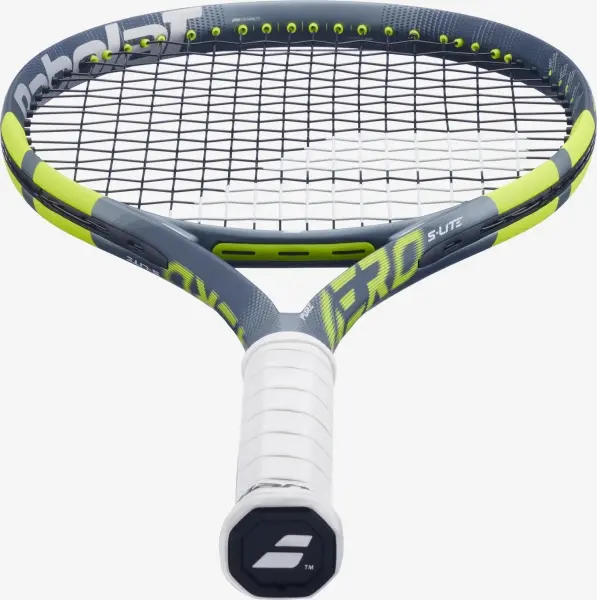 Ракетка для тенниса Babolat PURE AERO SUPER LITE GEN9 UNSTRUNG NC темно-серо-лимонная 101573-100