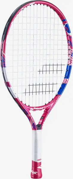 Ракетка для тенниса детская Babolat B FLY 19 розово-сине-белая 140484-100