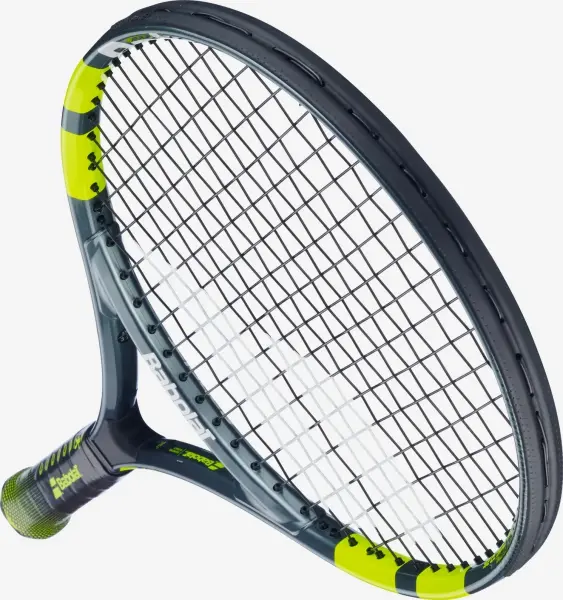 Ракетка для тенісу дитяча Babolat CARLITOS JR 25 CV темно-сіро-лаймова 140524-100