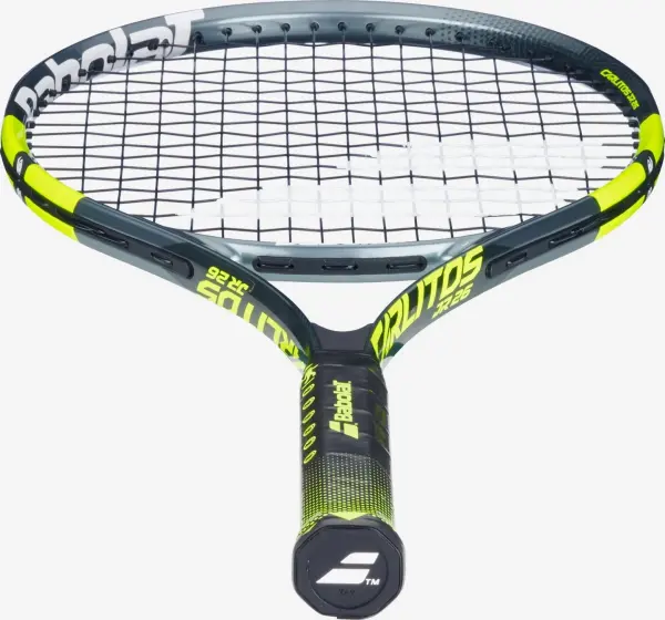 Ракетка для тенісу дитяча Babolat CARLITOS JR 26 CV темно-сіро-лаймова 140525-100