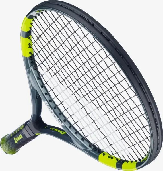 Ракетка для тенісу дитяча Babolat CARLITOS JR 26 CV темно-сіро-лаймова 140525-100