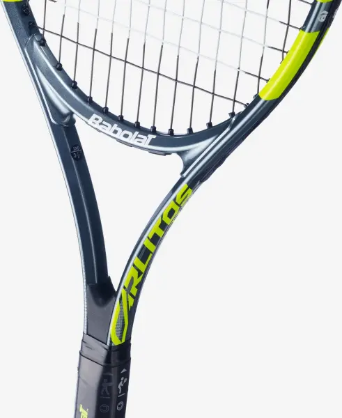 Ракетка для тенісу дитяча Babolat CARLITOS JR 26 CV темно-сіро-лаймова 140525-100