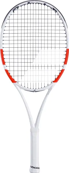 Ракетка для тенниса детская Babolat PURE STRIKE JR 26 NC GR 00 бело-оранжево-черная 140509-322