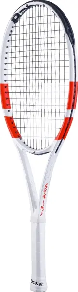 Ракетка для тенниса детская Babolat PURE STRIKE JR 26 NC GR 00 бело-оранжево-черная 140509-322