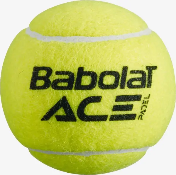 Набір м'ячів для падл-тенісу Babolat ACE PADEL жовтий (3 штуки) 501104-113