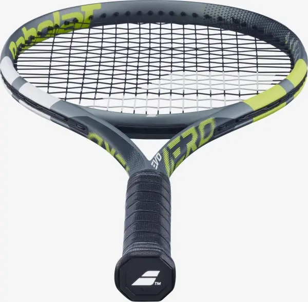 Ракетка для тенниса Babolat EVO AERO GEN2 UNSTRUNG темно-серо-лимонная 101562-100