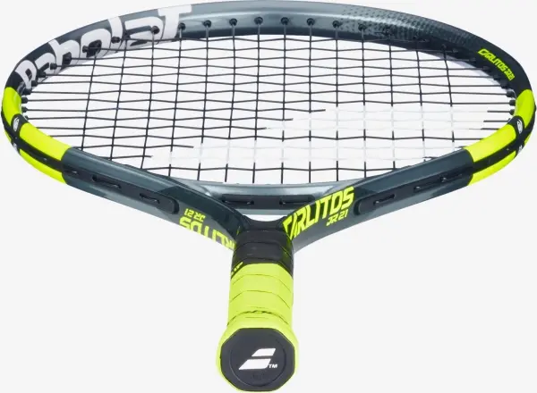 Ракетка для тенісу дитяча Babolat CARLITOS JR 21 CV темно-сіро-лимонна 140522-100