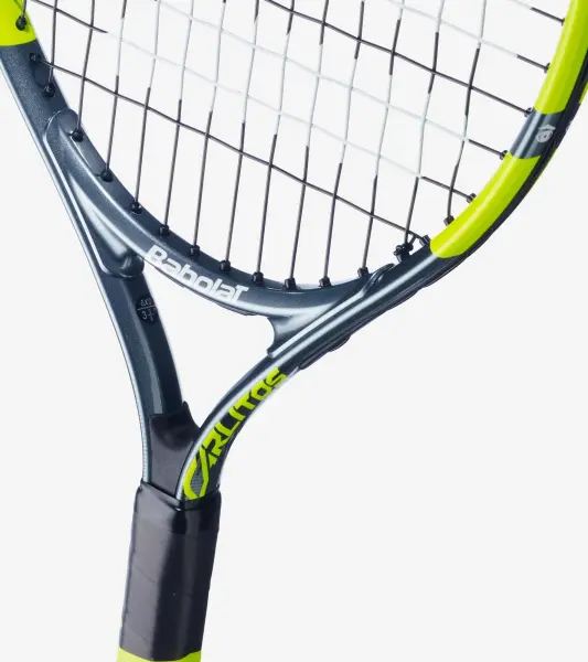 Ракетка для тенісу дитяча Babolat CARLITOS JR 21 CV темно-сіро-лимонна 140522-100