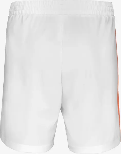 Шорти для тенісу дитячі Babolat PLAY SHORT біло-жовтогарячі 3BTF061-1000
