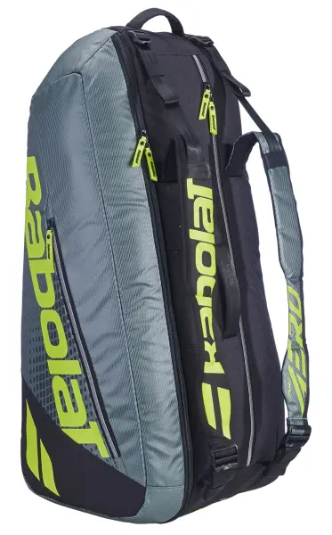 Сумка для тенісу Babolat RH6 PURE AERO 60L сіро-жовта 751239-100