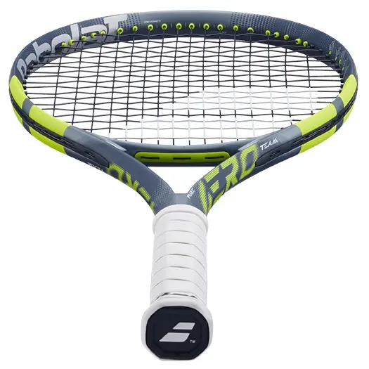 Ракетка для тенниса Babolat PURE AERO TEAM GEN9 серо-желтая 101571-100