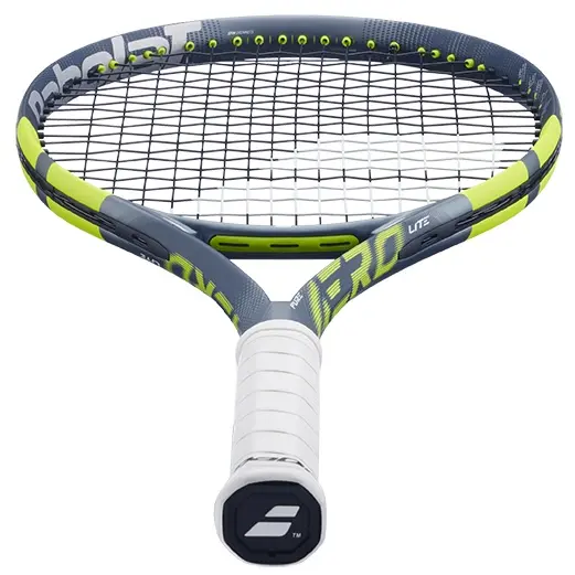 Ракетка для тенісу Babolat PURE AERO LITE GEN9 сіро-жовта 101572-100