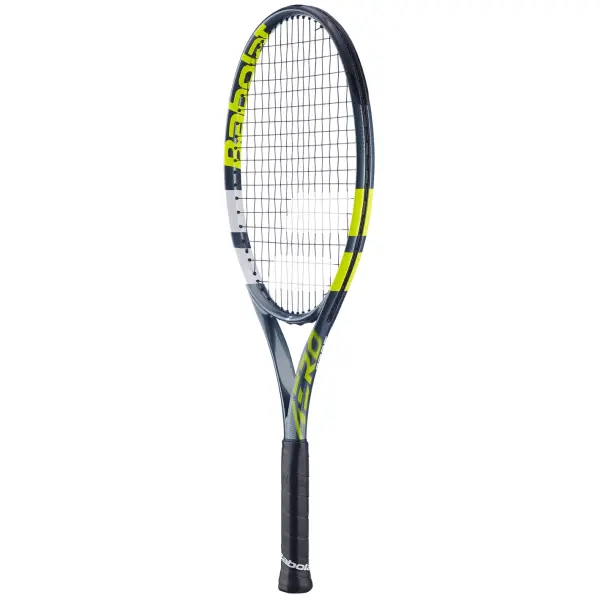 Ракетка для тенниса детская Babolat AERO JUNIOR 25 черно-желтая 140517-100