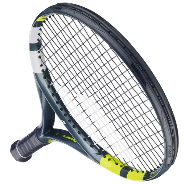 Ракетка для тенниса детская Babolat AERO JUNIOR 25 черно-желтая 140517-100