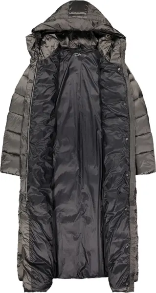 Куртка женская CMP COAT FIX HOOD черная 32K3136-E910