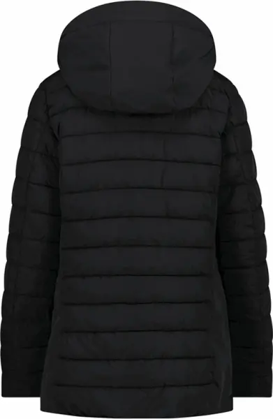 Куртка жіноча CMP JACKET LONG ZIP HOOD WATERPROOF чорна 32K1516-U901