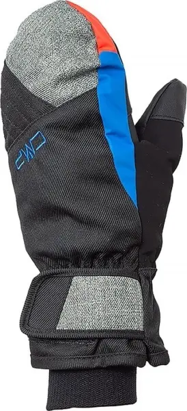 Рукавички дитячі CMP KIDS SKI MITTEN чорно-сіро-сині 6524824J-34BN