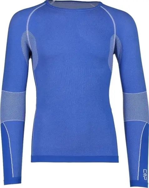 Термобілизна футболка з довгим рукавом CMP MAN SEAMLESS SWEAT синя 3Y97800-N913