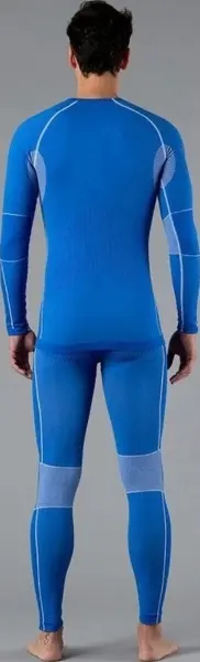 Термобілизна футболка з довгим рукавом CMP MAN SEAMLESS SWEAT синя 3Y97800-N913