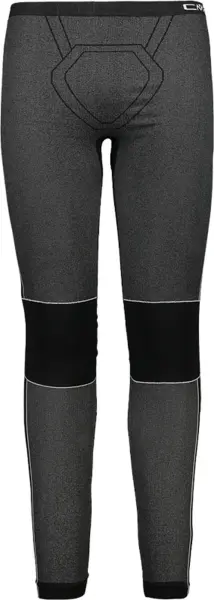 Термобілизна штани CMP MAN SEAMLESS LONG PANT темно-сіро-чорні 3Y97802-U901