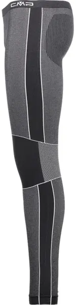 Термобілизна штани CMP MAN SEAMLESS LONG PANT темно-сіро-чорні 3Y97802-U901