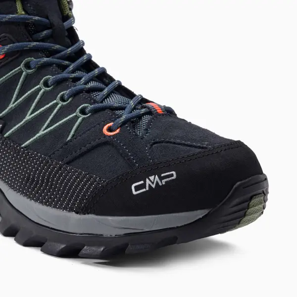 Черевики трекінгові CMP RIGEL MID TREKKING WP темно-сіро-чорні 3Q12947-51UG
