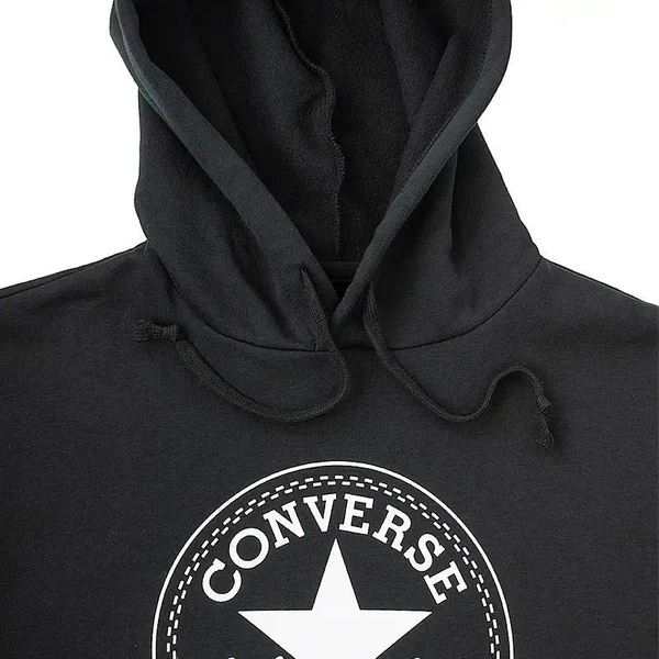Толстовка Converse Nova Seasonal Graphic Pullover Hoodie черная 10022802-001
